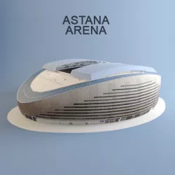 Astana Arena 3D model