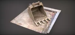 Backhoe Bucket 3D model