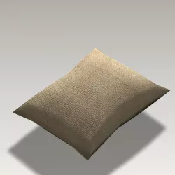 Bag 01  flour bag Low-poly  3D model