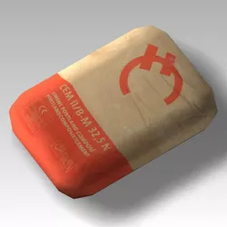 Bag 05 cement bag Low-poly  3D model