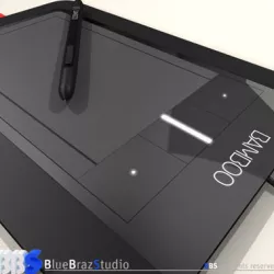 Bamboo Pen and Tablet Wacom 3D model