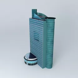 Bank Mega 3D model