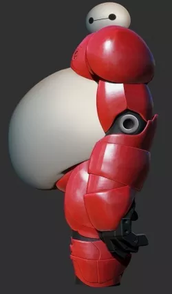Baymax 3D model
