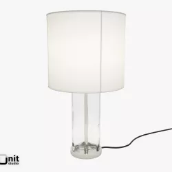 Blown Glass Table Lamp by West Elm 3D model