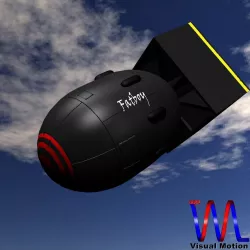 Bomb Fatboy scheme 3D model