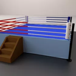 Boxing Ring 3D model