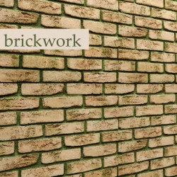 Bricks wall 3D model