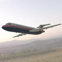 British Aircraft Corp 500 Low-poly  3D model