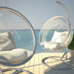 Bubble cahir  3D model