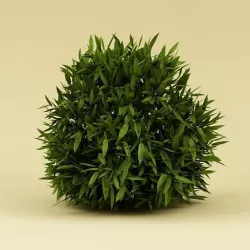 Bush 02 3D model