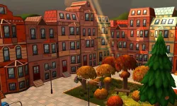 Cartoon City Mega-Pack Low-poly  3D model