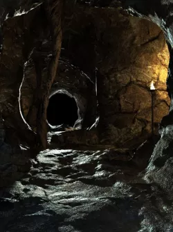 Cave 3D model