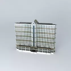 Century Atlet Hotel 3D model