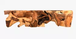 Chamcha Wood Console Table 3D model