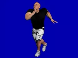chico deportista 3D model