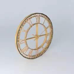 clock houses the world 3D model