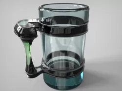 Coffee Mug2 Low-poly  3D model