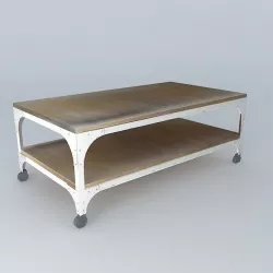 Coffee table ARCACHON 3D model