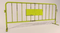 Construction Fence 3D model