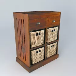 convenient cinnamon houses the world 3D model