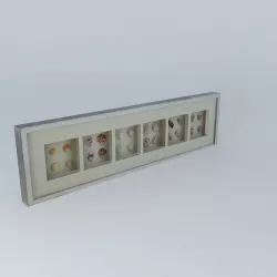 CURIOSITY horizontal window Sea 3D model