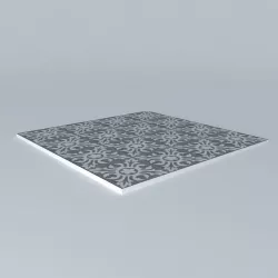 DAMVILLE Tiles Cement tiles Marsh 3D model