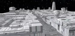 Death star trench - Star Wars  3D model