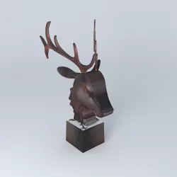 deer head 3D model