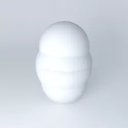 demi sphere demie lune sphere Half sphere half moon sphere  3D model