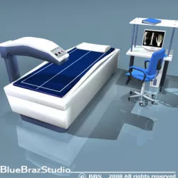 DEXA scanning 3D model