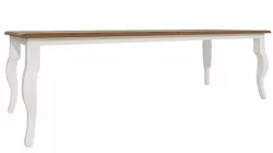 dinning table with wooden top 3D model