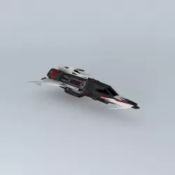 Dragon Class Heavy Attack Fighter FH1233B 3D model