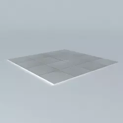 Earthenware tiles French Handmade Tiles Tiles Marais 3D model