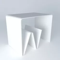 END SOFA COLUMBIA houses the world 3D model