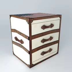 end table WASHINGTON houses the world 3D model