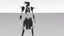 evil robot 3D model