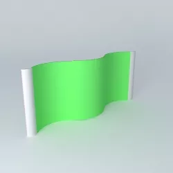 Exhibition stand at 6-12 sm 3D model