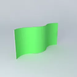 Exhibition stand at 6 12 sqm 3 3D model