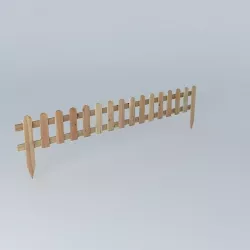 GARDEN BORDER Vosges 3D model