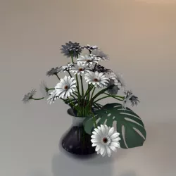 gerbra 3D model