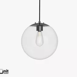 Globe pendant lamp by West Elm 3D model