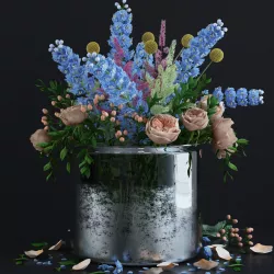 Grande Bouquet 3D model