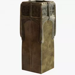 gustav gurschner metal vase 3D model