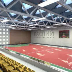 Gym Athletics Interior Low-poly  3D model