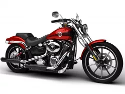 Harley-Davidson FXSB Softail Breakout 2015 3D model