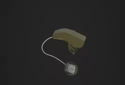 Hearing aid 3D model