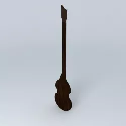 Hofner Bass 3D model