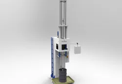 Honing machine Complete Manufacturable Design 3D model