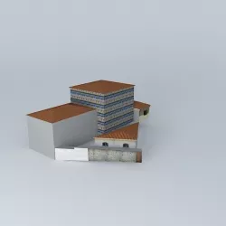Houses 2 3 3D model