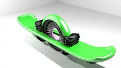 Hoverboard - Type 2 3D model